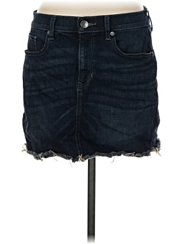 Express Denim Skirt (view 1)