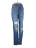 KANCAN JEANS Hearts Blue Jeans Size 27 waist - photo 1