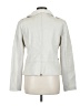 Jessica Simpson 100% Polyurethane White Jacket Size M - photo 2