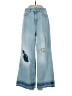 Zara Basic Graphic Blue Jeans Size 2 - photo 1