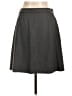 J.Crew 100% Wool Solid Gray Wool Skirt Size 10 - photo 2