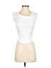 Shein Ivory Sleeveless Top Size 4 - photo 1