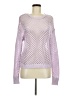 Hooked Up Purple Pullover Sweater Size M - photo 1