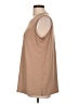 Unbranded Tan Sleeveless T-Shirt Size L - photo 5