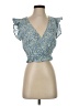 Universal Thread Blue Sleeveless Blouse Size S - photo 1