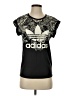 Adidas 100% Polyester Black Short Sleeve T-Shirt Size XS - photo 1