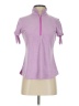 Pebble Beach 100% Polyester Purple Short Sleeve Turtleneck Size XS - photo 1