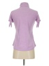 Pebble Beach 100% Polyester Purple Short Sleeve Turtleneck Size XS - photo 2