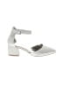 Shoe Land Metallic Silver Heels Size 7 1/2 - photo 1