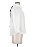 E&M Collection 100% Polyester Ivory Long Sleeve Blouse Size M - photo 4