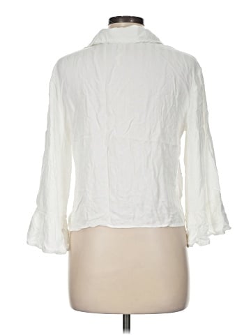 By Anthropologie 3/4 Sleeve Button-Down Shirt (view 2)