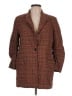 Derek Lam 10 Crosby Plaid Brown Coat Size 10 - photo 1
