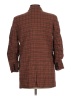 Derek Lam 10 Crosby Plaid Brown Coat Size 10 - photo 2