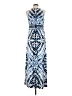 Chico's Blue Casual Dress Size Med (1) - photo 2