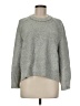 Abercrombie & Fitch Metallic Silver Pullover Sweater Size M - photo 1