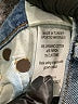 AGOLDE Graphic Blue Jeans Size 23 waist - photo 8