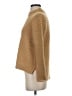 Talbots Chevron-herringbone Tan Turtleneck Sweater Size S (petite) - photo 5