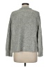 Abercrombie & Fitch Metallic Silver Pullover Sweater Size M - photo 2