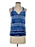 INC International Concepts 100% Polyester Blue Sleeveless Blouse Size XS - photo 1