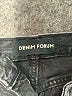 Denim Forum 100% Cotton Black Jeans Size 26 waist - photo 4