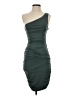 Express Solid Green Cocktail Dress Size XS - photo 1