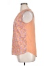Papermoon Paisley Orange Sleeveless Blouse Size XL - photo 5