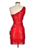 Next Up Red Cocktail Dress Size 3 - 4 - photo 2