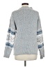 Unbranded 100% Polyester Print Blue Pullover Sweater Size M - photo 2