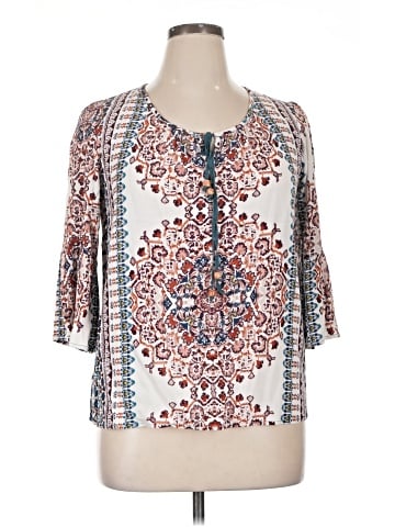 Unity World Wear 3/4 Sleeve Blouse (view 1)