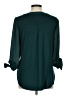 Fortune + Ivy 100% Polyester Teal 3/4 Sleeve Blouse Size M - photo 2