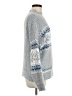 Unbranded 100% Polyester Print Blue Pullover Sweater Size M - photo 4