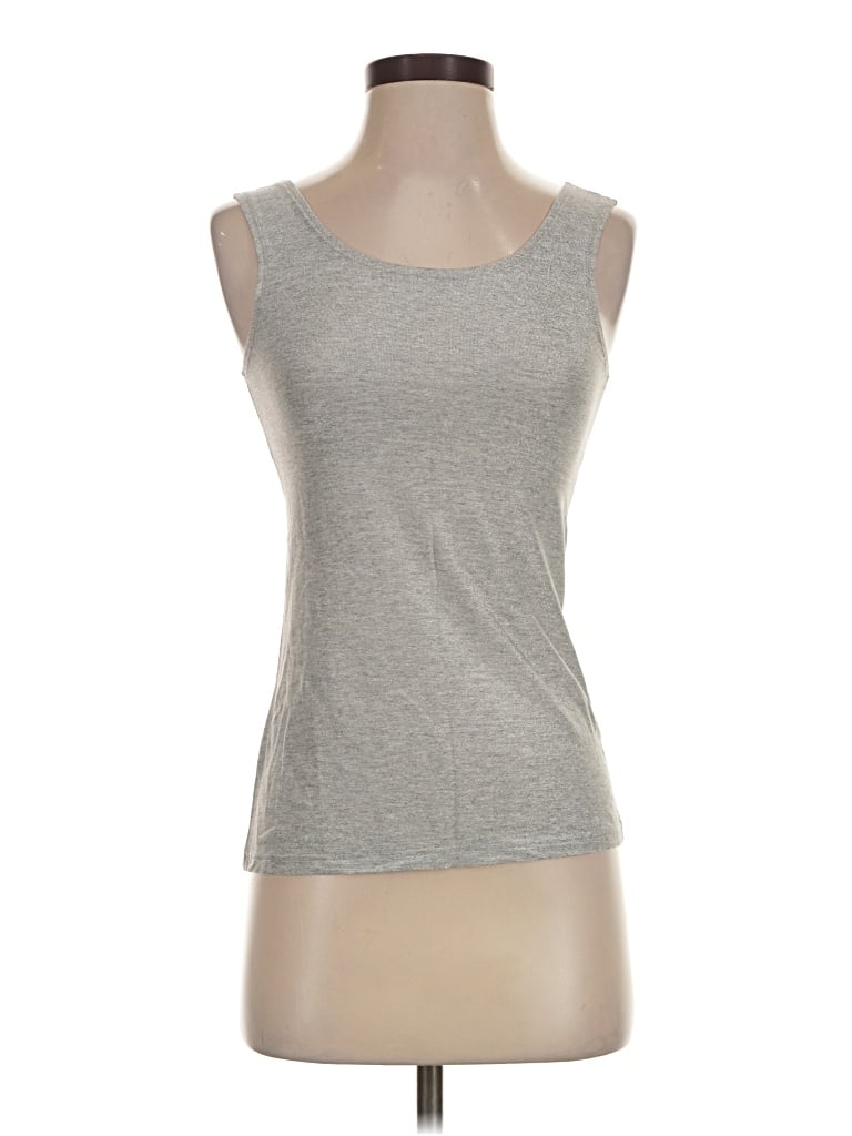 Pre-owned Only Hearts Tank Top Gray Strapless Neckline Tops