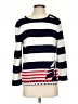 St. John Sport Blue 3/4 Sleeve Top Size S - photo 1