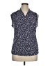41Hawthorn Blue Sleeveless Blouse Size XL Petite - photo 1