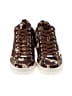 J/Slides 100% Leather Camo Brown Sneakers Size 9 - photo 2