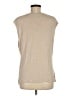 Michael Stars 100% Polyester Gold Ivory Sleeveless Blouse Size Med (1) - photo 2