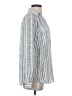 Ann Taylor 100% Polyester Silver Long Sleeve Blouse Size S - photo 4