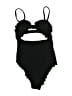 Cupshe Solid Black Swimsuit Top Size S - photo 2