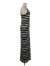 Aqua Stripes Black Casual Dress Size M - photo 4