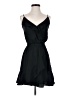 Express 100% Polyester Solid Black Cocktail Dress Size S - photo 1