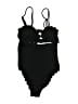 Cupshe Solid Black Swimsuit Top Size S - photo 1