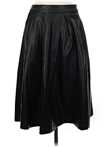 Who What Wear Faux Leather Skirt (view 1)