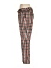 CAbi Plaid Red Casual Pants Size 4 - photo 5