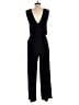 Oliver Grace 100% Rayon Solid Black Jumpsuit Size S - photo 2