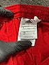 Adidas 100% Polyester Stripes Red Athletic Shorts Size S - photo 3