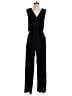 Oliver Grace 100% Rayon Solid Black Jumpsuit Size S - photo 1