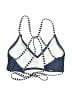 Unbranded Polka Dots Blue Swimsuit Top Size M - photo 2