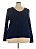 St. John's Bay Blue Pullover Sweater Size 3X - photo 1