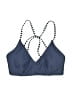 Unbranded Polka Dots Blue Swimsuit Top Size M - photo 1