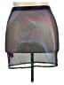 Assorted Brands Graphic Silver Casual Skirt Size XXL - photo 2